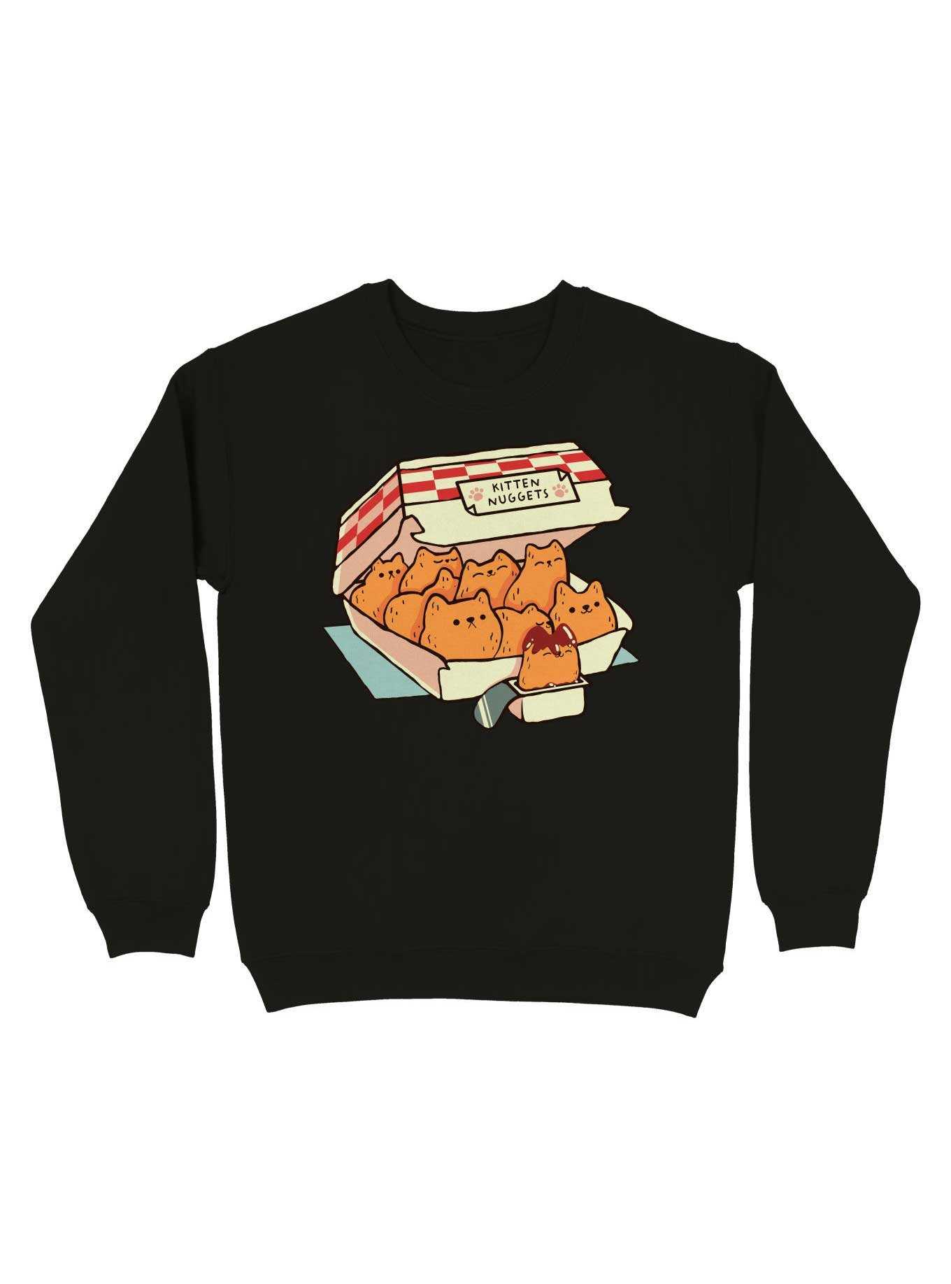 Kitten Nuggets Fast Food Sweatshirt, , hi-res