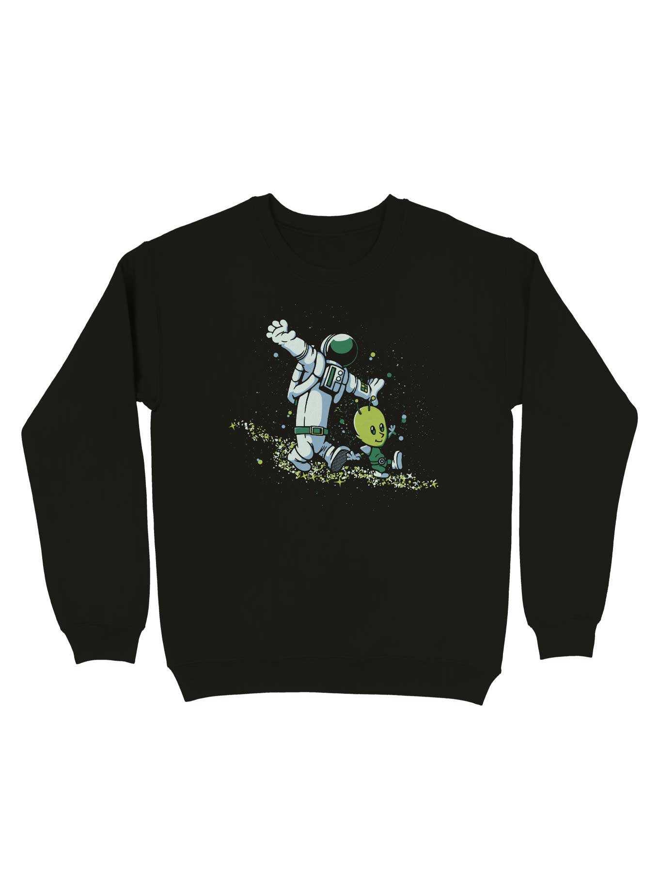 Chasing Stars Alien and Astronaut Sweatshirt, , hi-res
