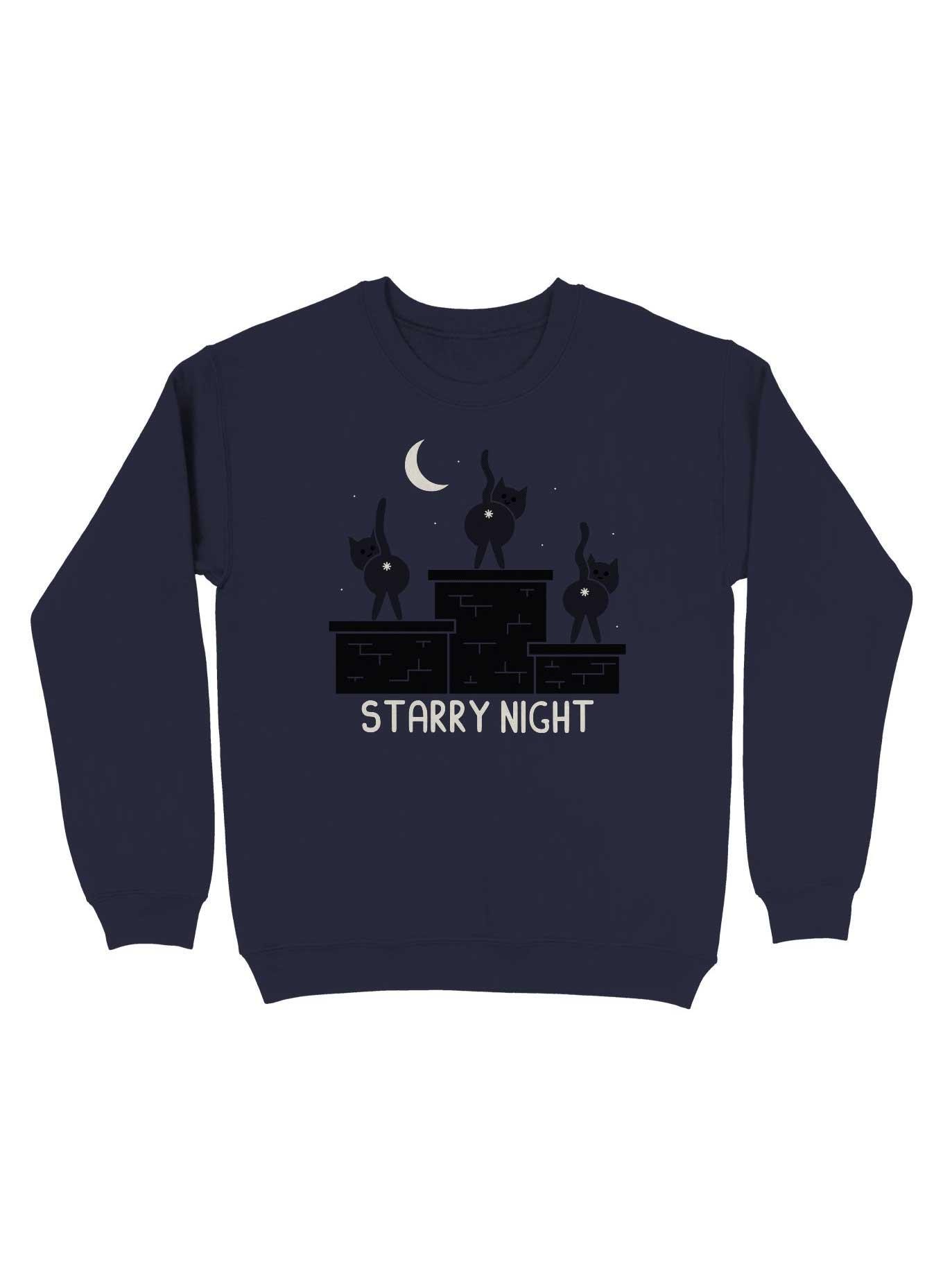 Starry Night Sweatshirt, , hi-res