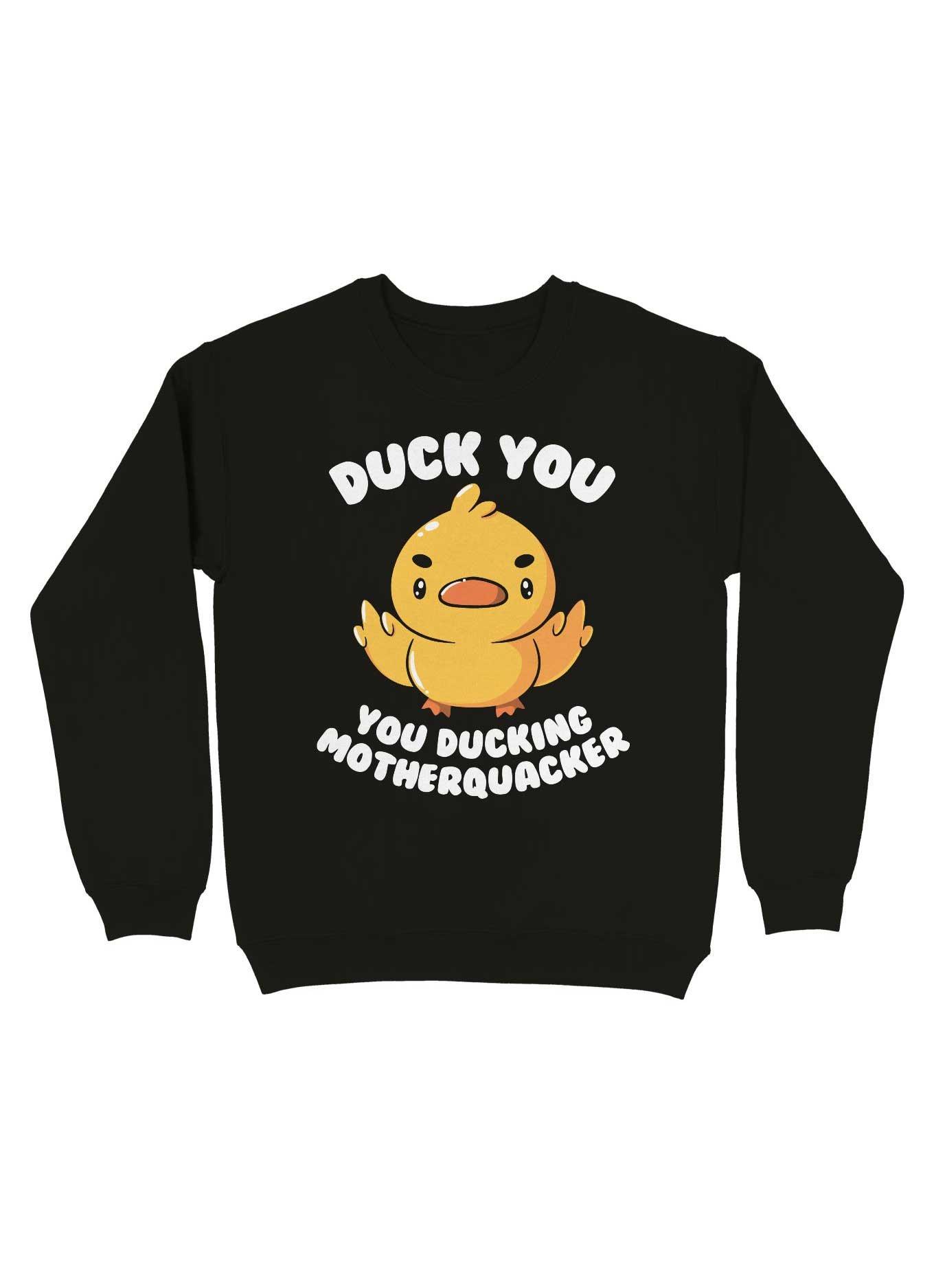 Ducking Motherquacker Sweatshirt, , hi-res