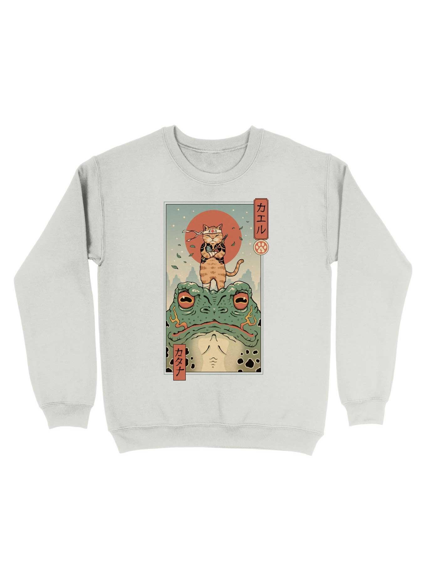 Catana And The Big Frog Sweatshirt, , hi-res