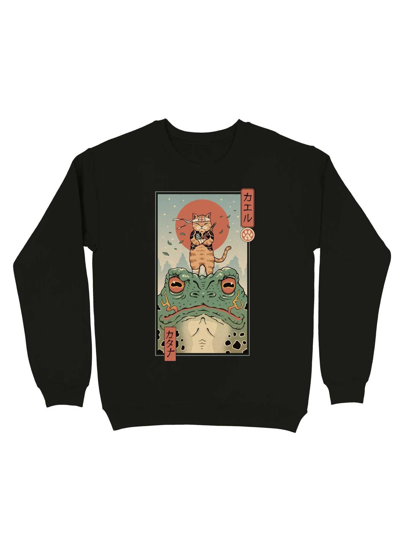 Catana And The Big Frog Sweatshirt, , hi-res