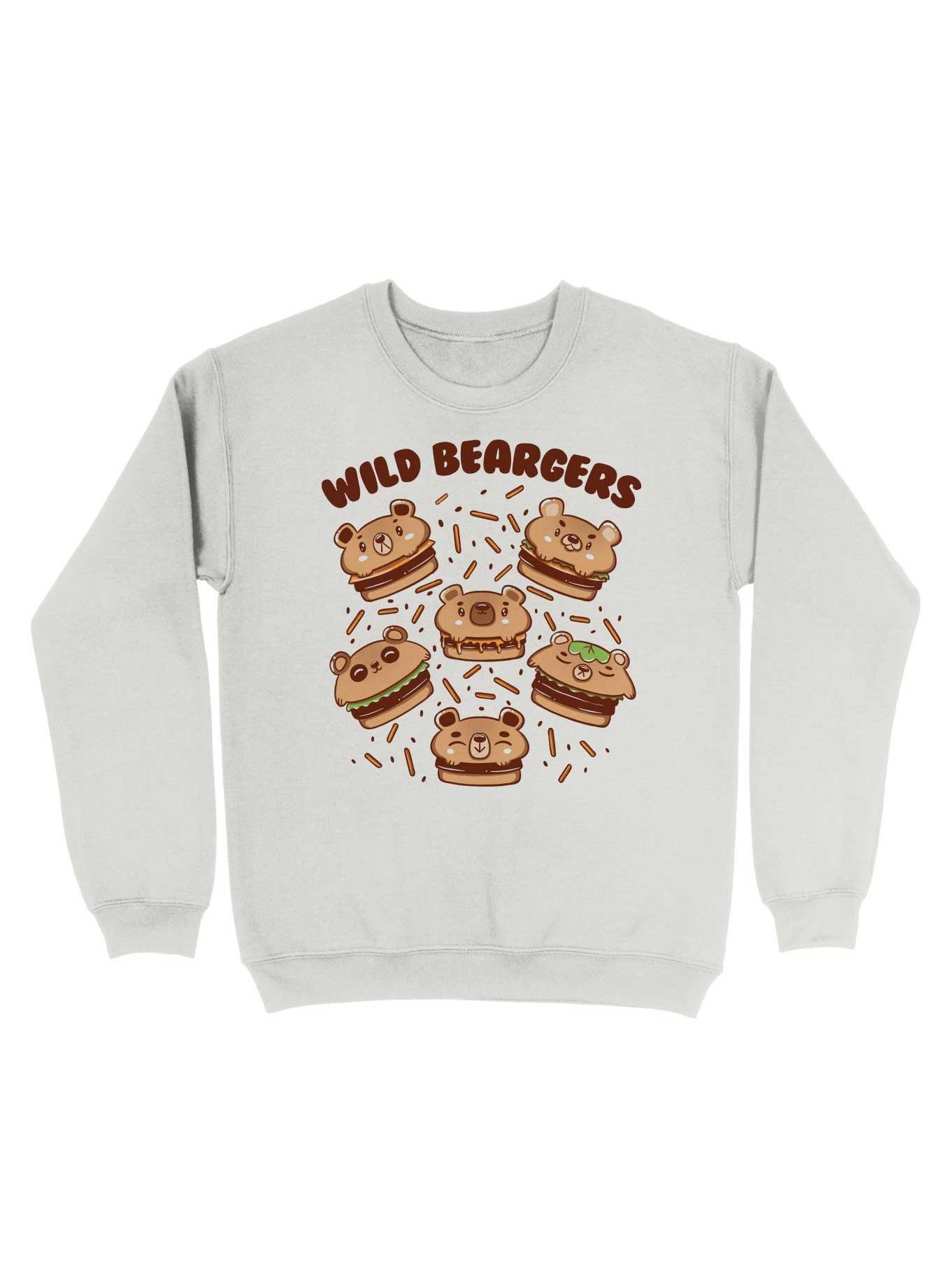 Wild Beargers Cheeseburger Bear Sweatshirt, , hi-res