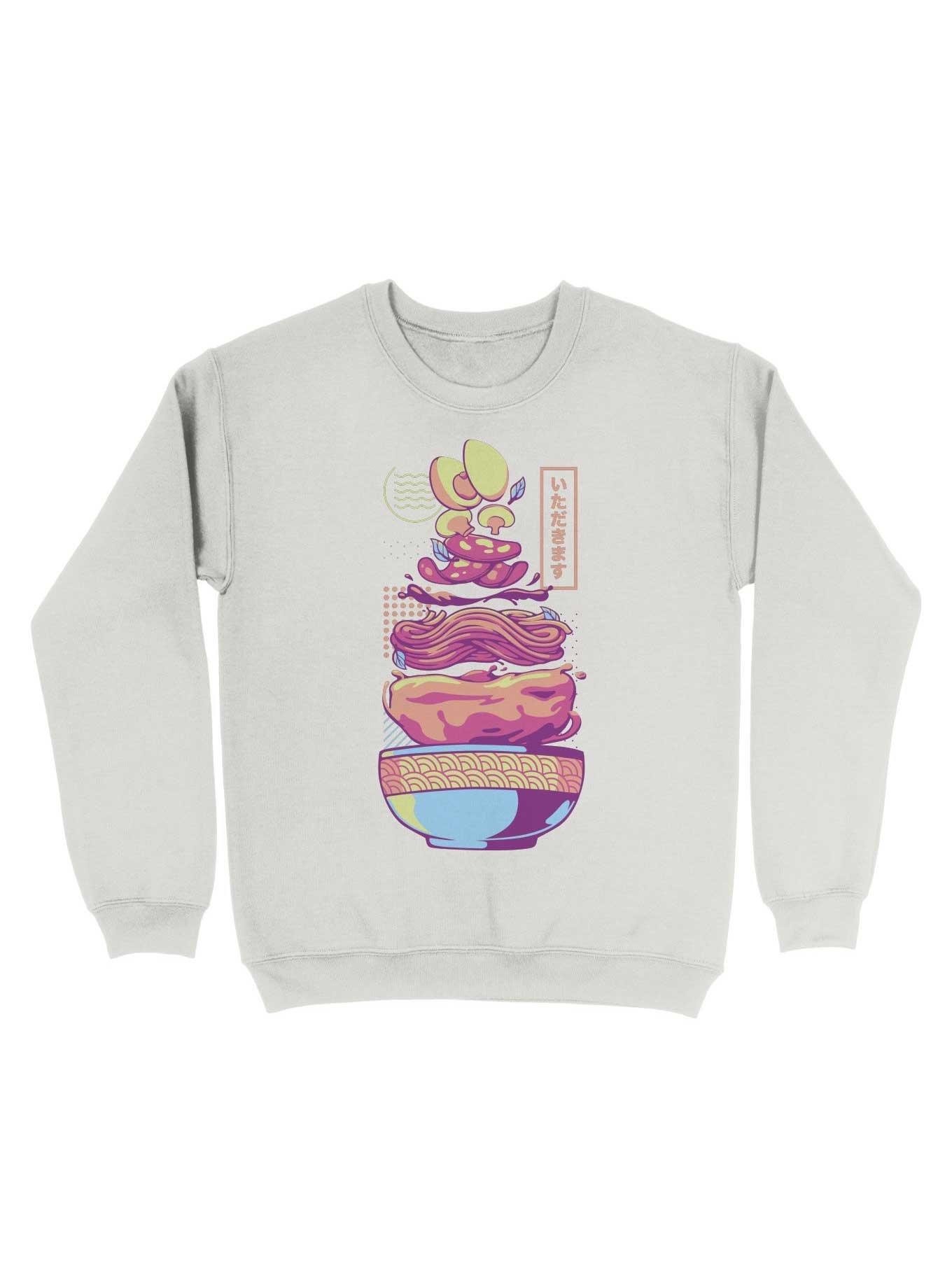 Neon Core Noodles Ramen Sweatshirt, , hi-res