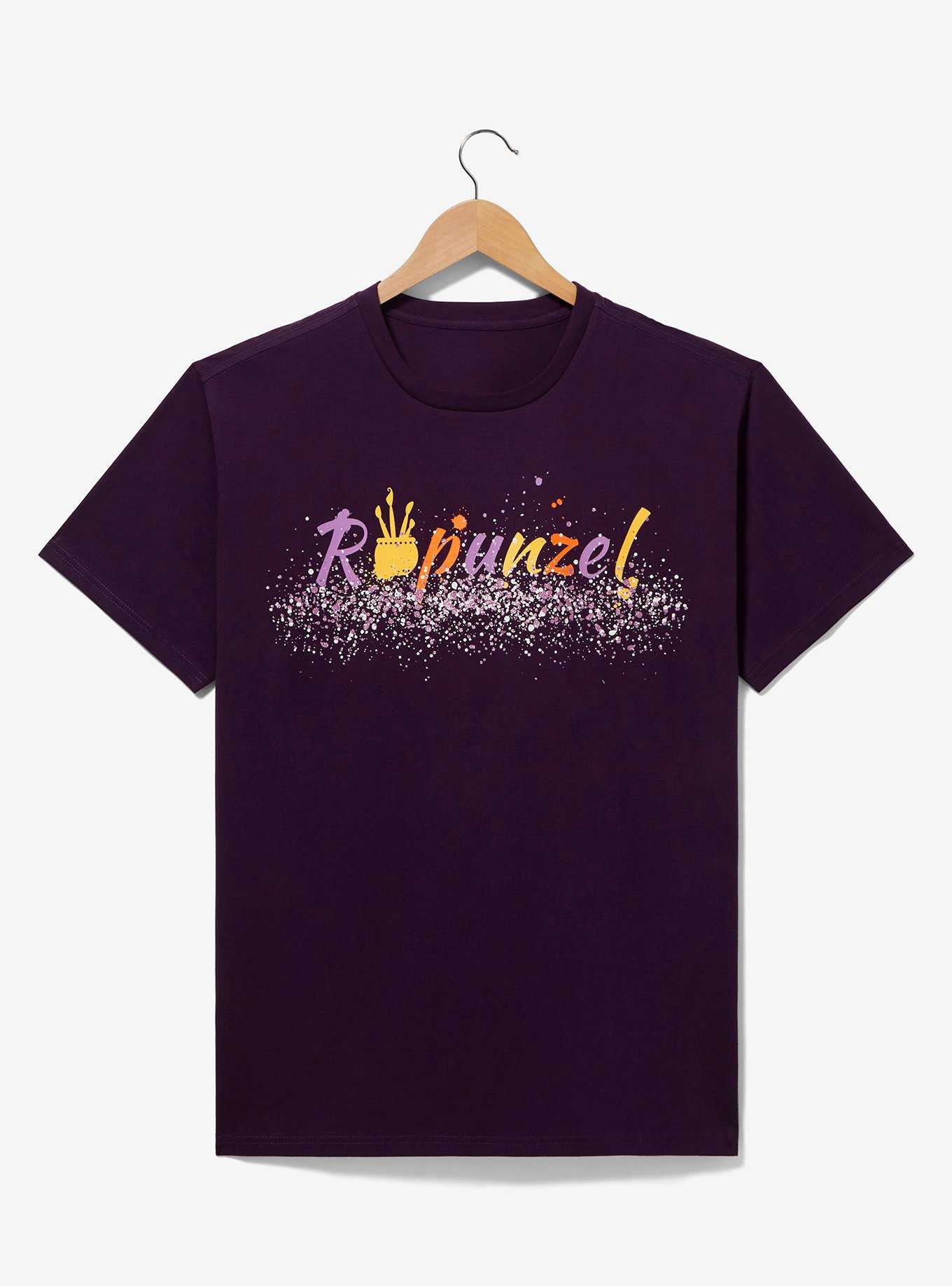 Disney Tangled Rapunzel Paint Splatter T-Shirt - BoxLunch Exclusive , , hi-res
