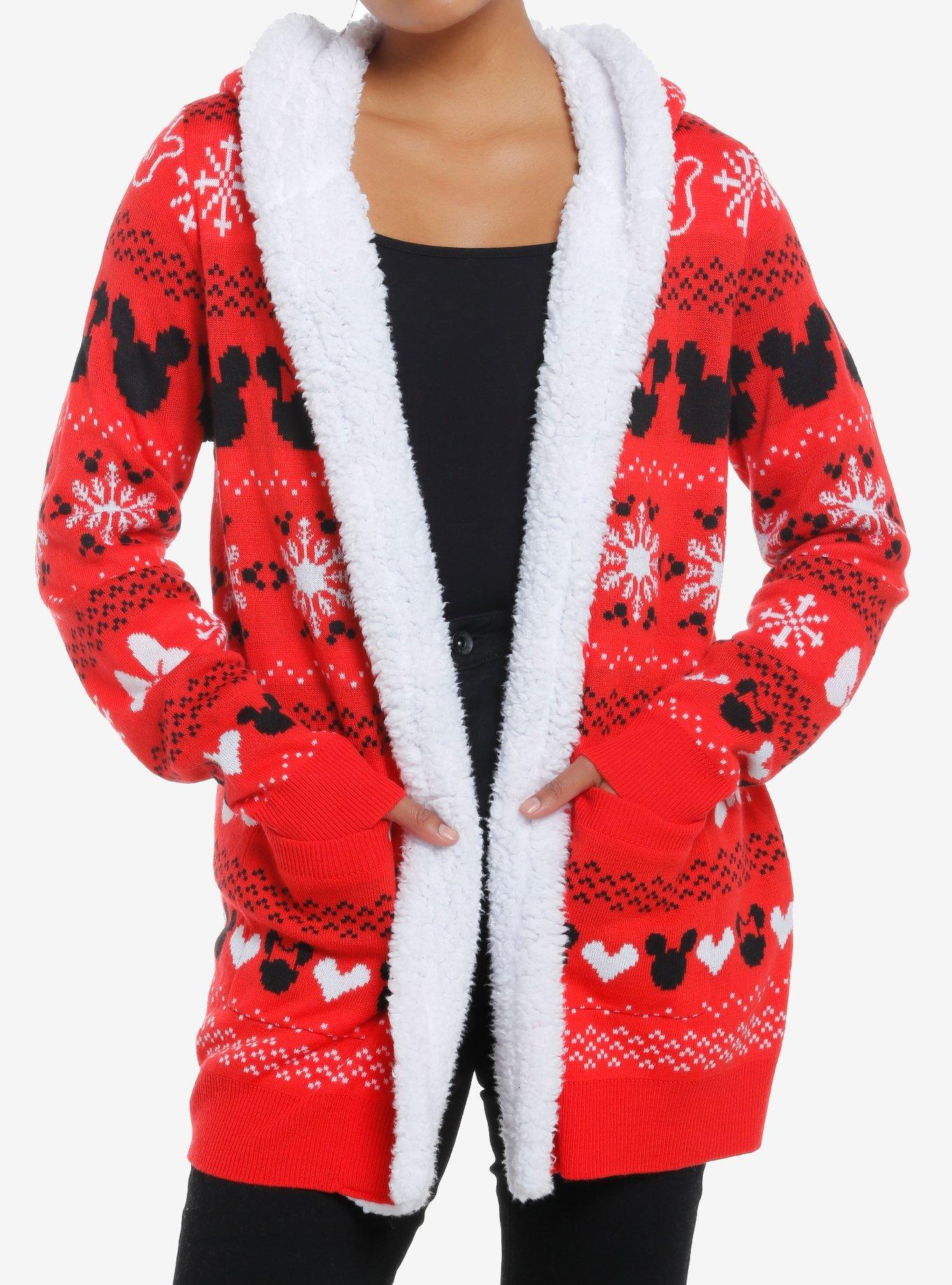 Hot topic 2025 disney christmas cardigan