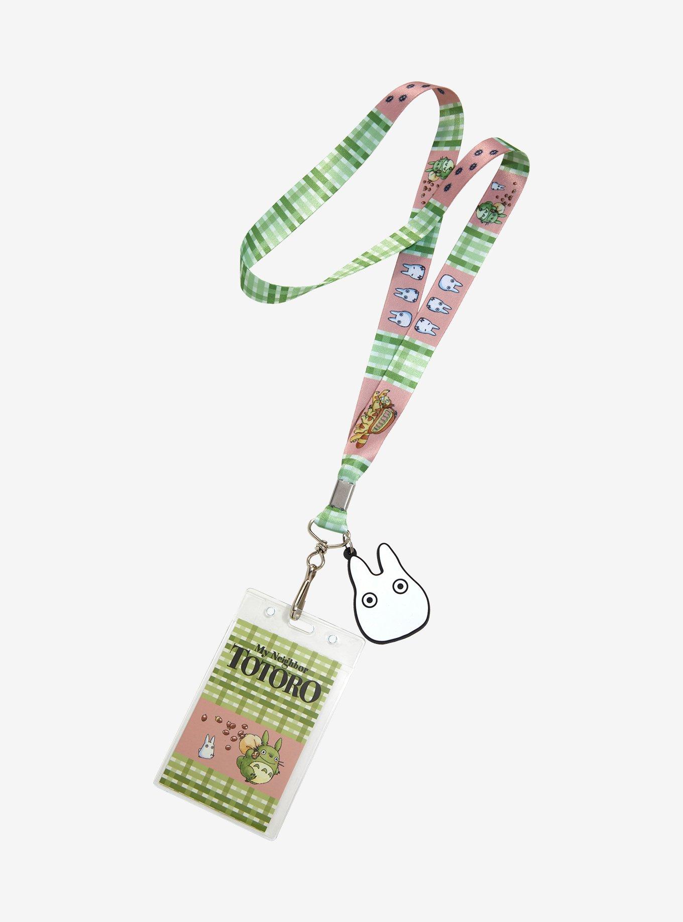 Studio Ghibli My Neighbor Totoro Plaid Patterned Lanyard - BoxLunch Exclusive