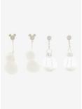 Disney Mickey Mouse Snowflake Ornament Earring Set - BoxLunch Exclusive, , hi-res