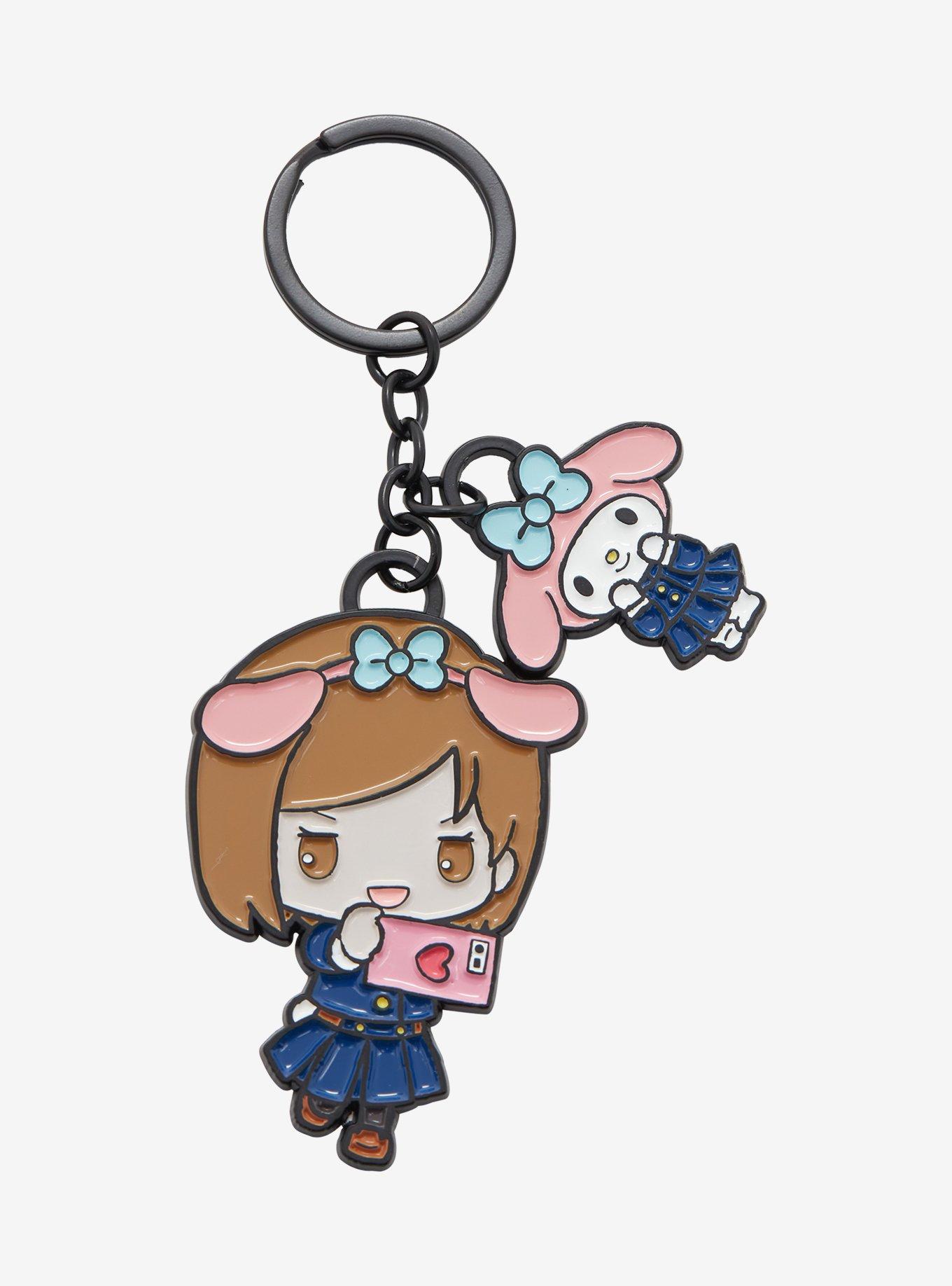 PaPiJoJo Cute Keychain Kawaii Anime Keychain, Hello Kitty, My  Melody,Kuromi,Keroppi, Badtz-Maru, Cinnamoroll, Pompompurin - Yahoo Shopping