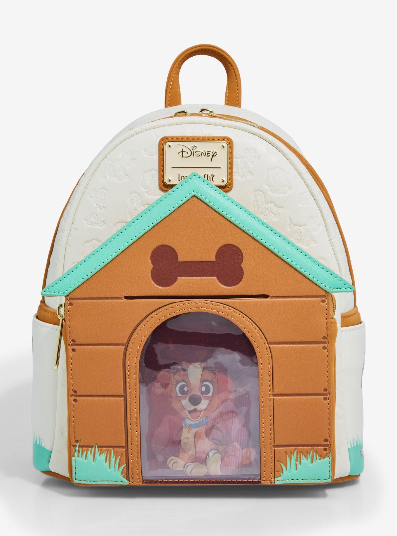 Loungefly Disney Doghouse Lenticular Mini Backpack BoxLunch