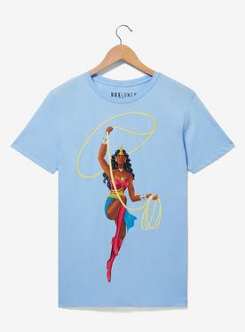Warner Bros. 100th Anniversary DC Comics Wonder Woman Portrait Women's T-Shirt - BoxLunch Exclusive