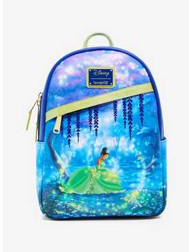 Loungefly Disney The Princess and the Frog Bayou Light-Up Glow-in-the-Dark Mini Backpack - BoxLunch Exclusive, , hi-res