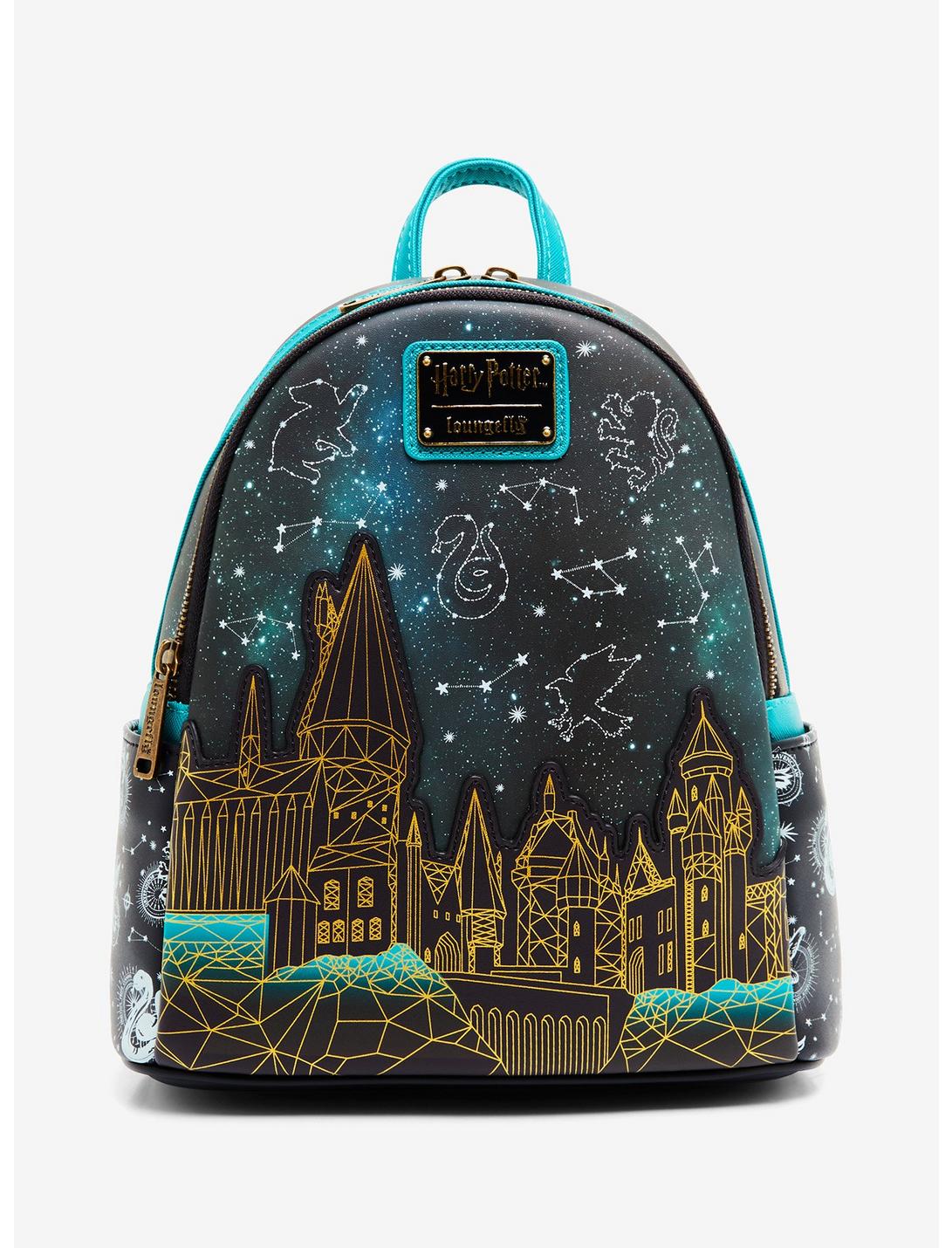 Loungefly Harry Potter Hogwarts Castle Constellations Glow-in-the-Dark Mini  Backpack - BoxLunch Exclusive