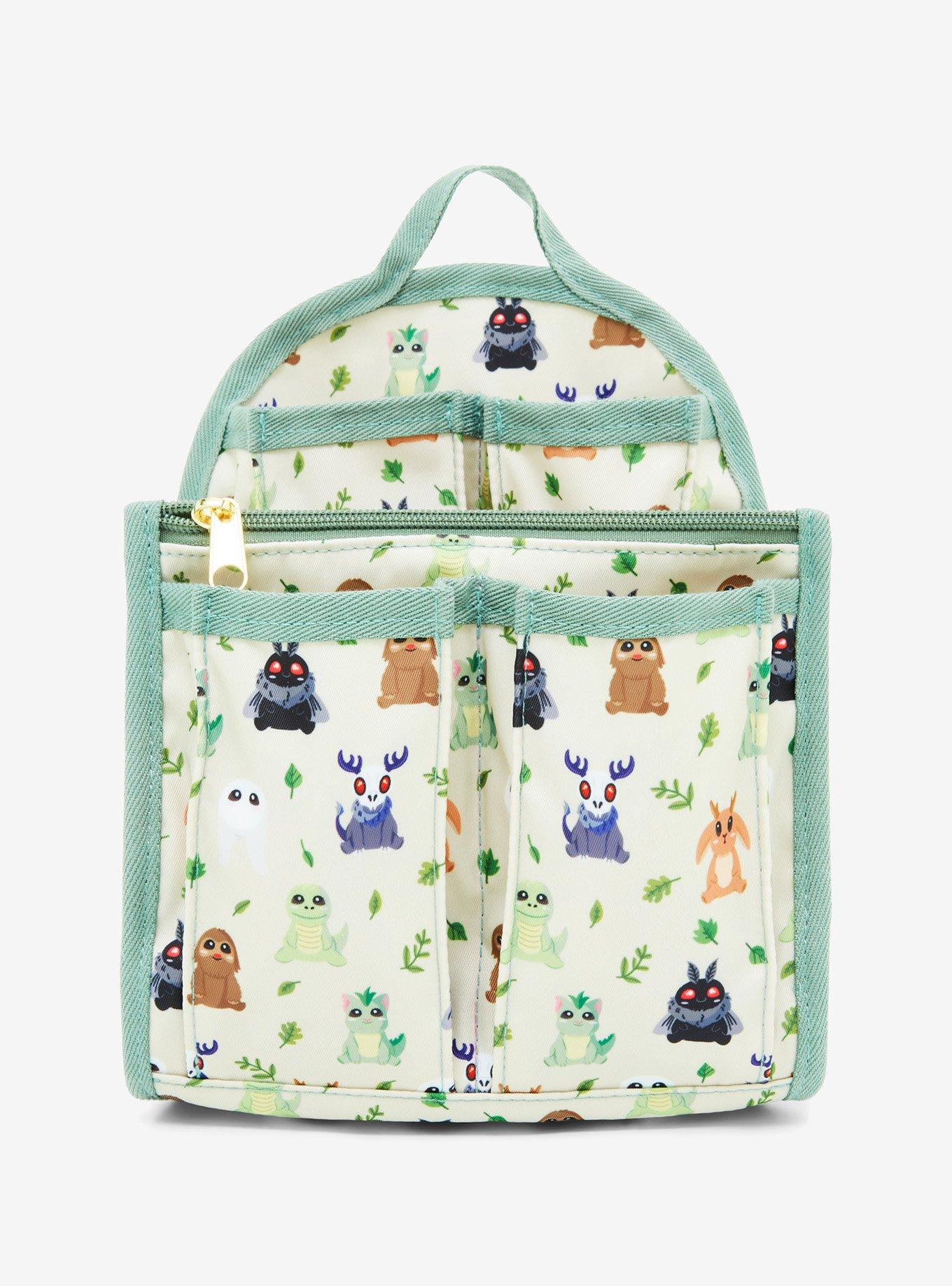 Chibi Cryptids Allover Print Mini Backpack Organizer - BoxLunch Exclusive