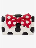 Loungefly Disney Minnie Mouse Polka Dot Bow Wallet, , hi-res