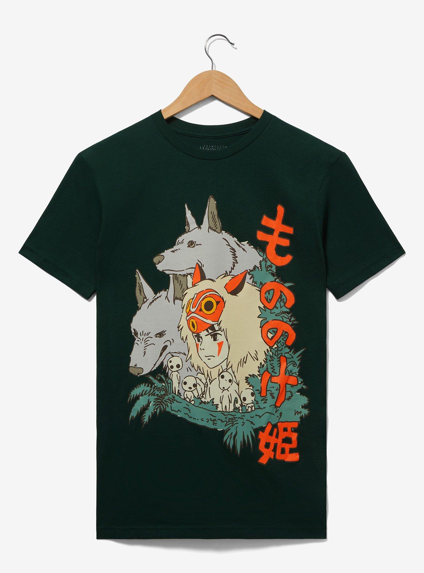 Studio Ghibli Princess Mononoke Group Portrait Women's T-Shirt ...