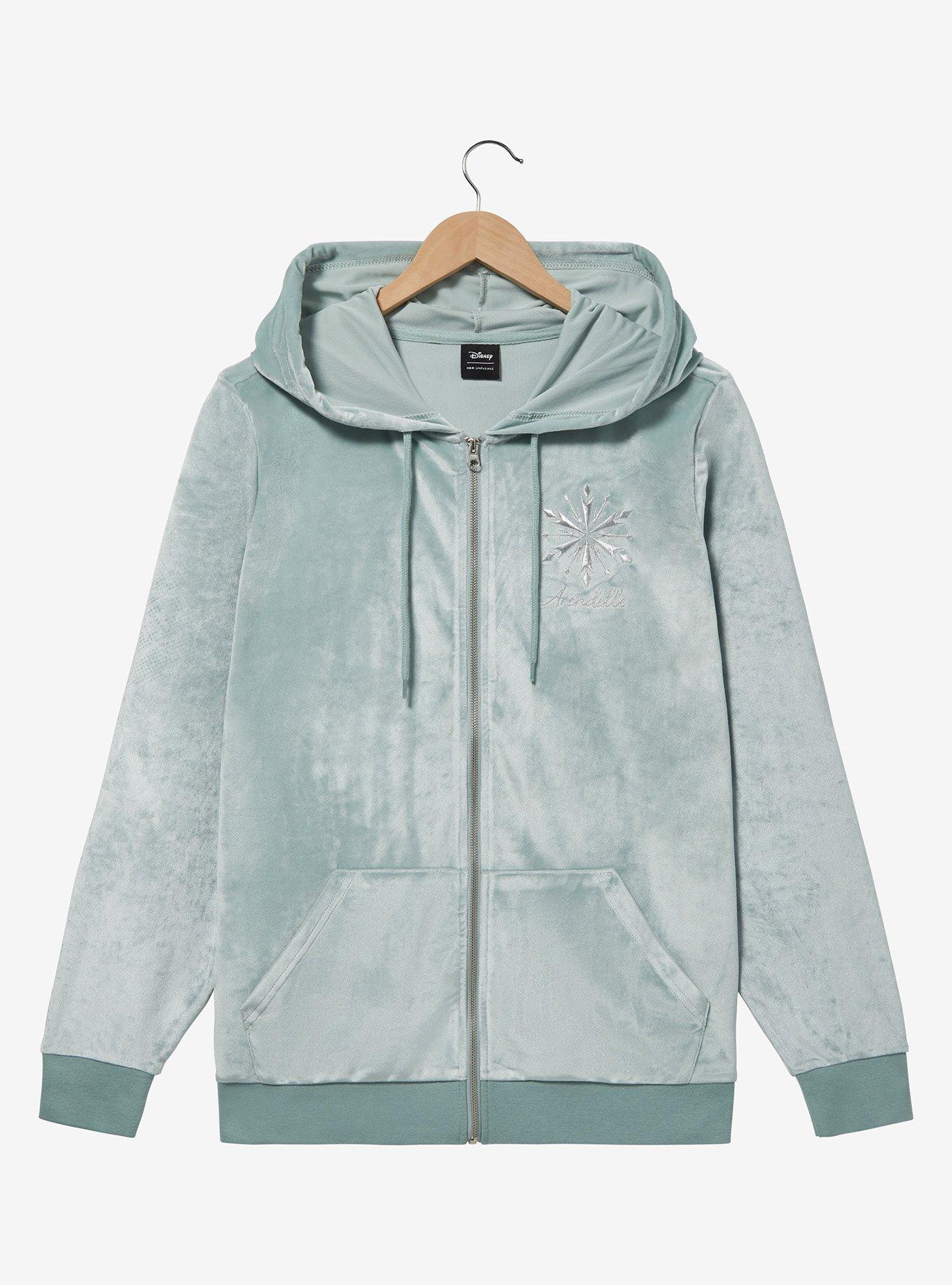 Disney Frozen Elsa Portrait Women's Plus Zippered Hoodie - BoxLunch Exclusive