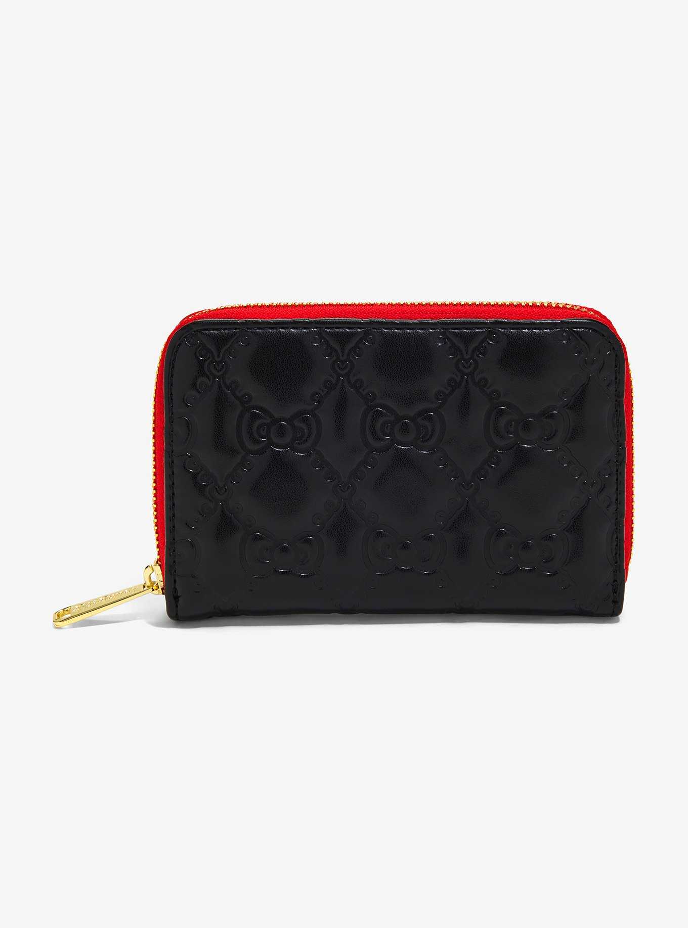 Loungefly Sanrio Hello Kitty Black Bow Wallet - BoxLunch Exclusive, , hi-res