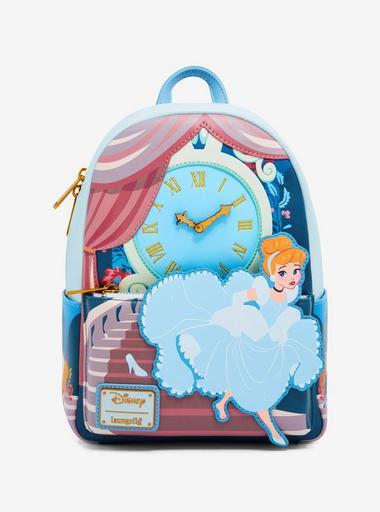 Disney x loungefly メインアトラクション チキルームリュック ミッキーxメインアトラクション カルーセル ラウンジフライ