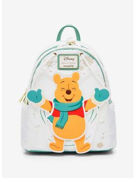 Loungefly Disney Winnie the Pooh Snow Angel Swivel Mini Backpack - BoxLunch Exclusive, , hi-res