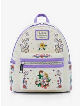 Loungefly Disney Tangled Rapunzel and Flynn Rider Lantern Mini Backpack — BoxLunch Exclusive, , hi-res