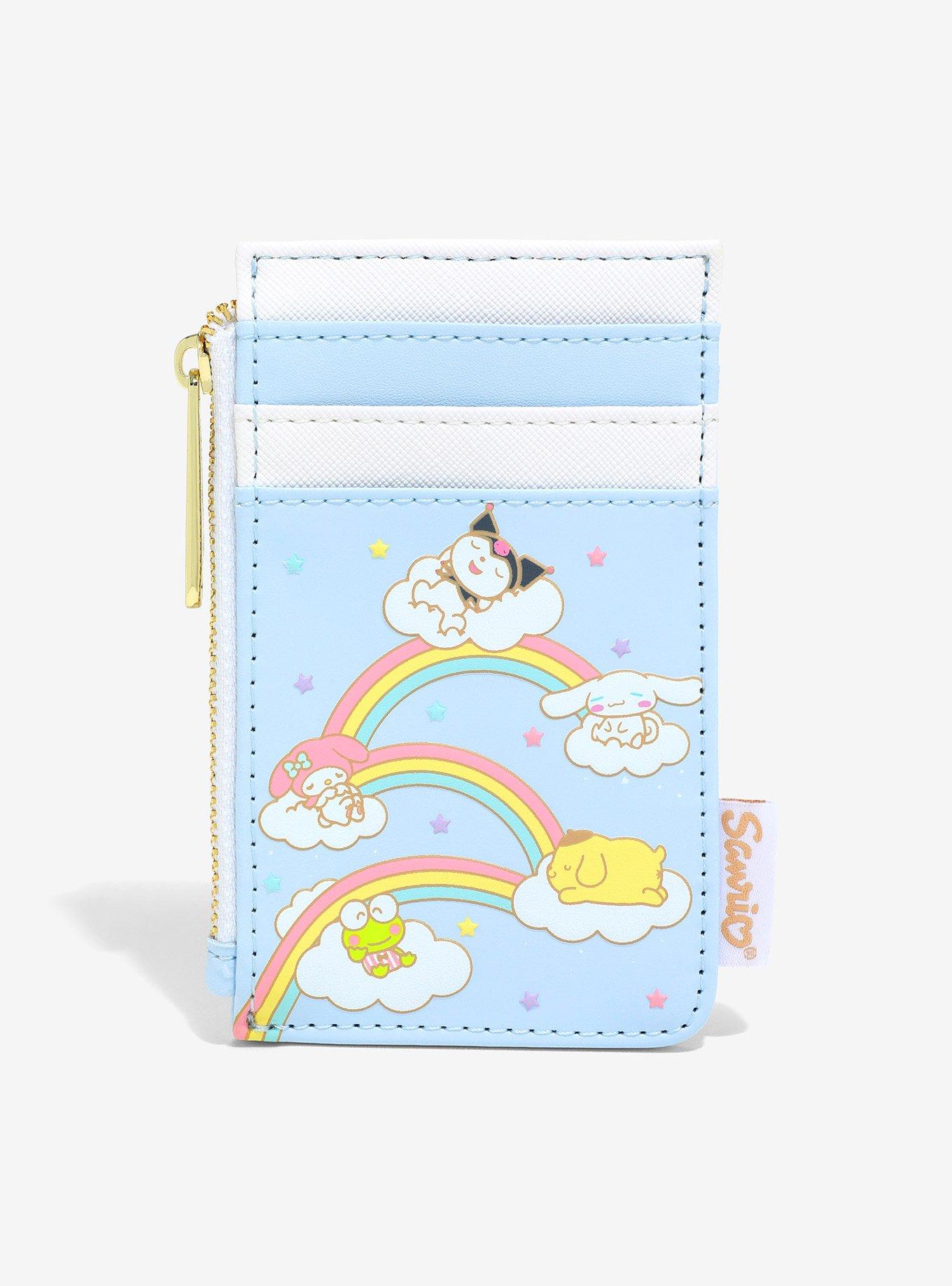 Loungefly Sanrio Hello Kitty and Friends Rainbow Clouds Cardholder - BoxLunch Exclusive, , hi-res