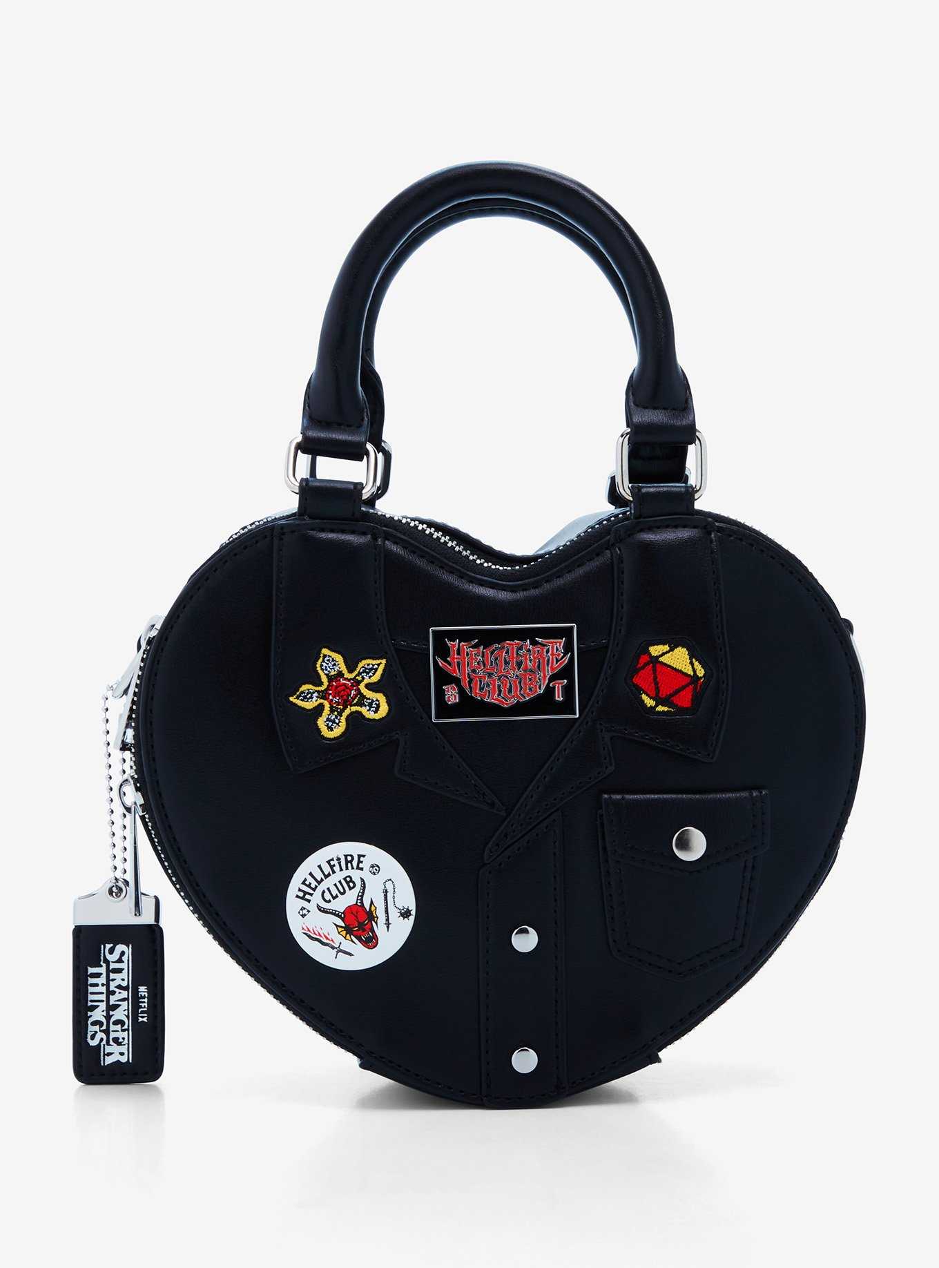 Stranger Things Hellfire Club Jacket Figural Handbag - BoxLunch Exclusive, , hi-res