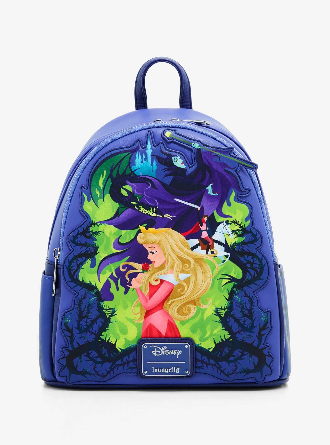 Loungefly Disney Sleeping Beauty Characters Portrait Mini Backpack - BoxLunch Exclusive, , hi-res