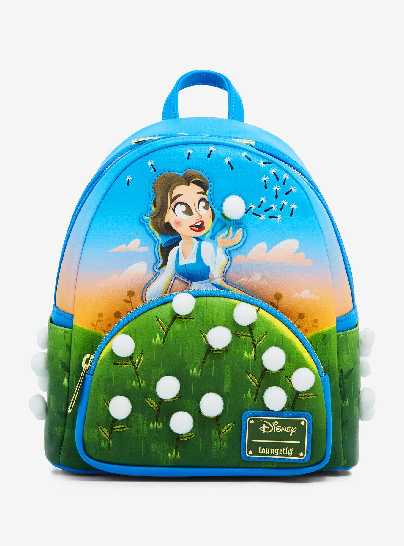 Loungefly Disney parks Beauty and the Beast Belle Winter Cosplay mini deals backpack