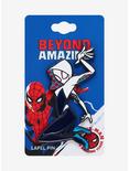 Marvel Spider-Man Spider-Gwen Beyond Amazing Enamel Pin - BoxLunch Exclusive, , hi-res