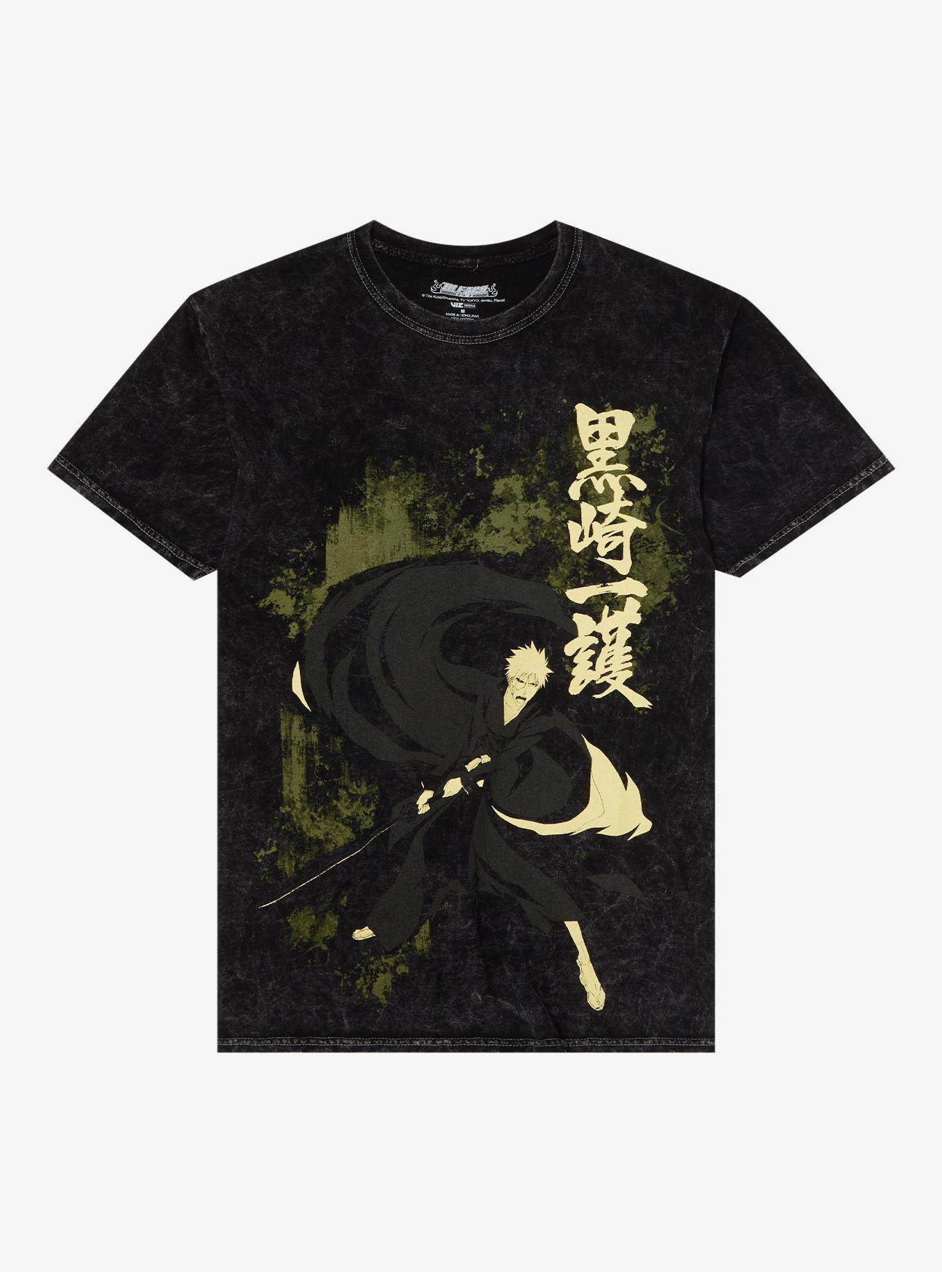 Bleach Ichigo Tonal Mineral Wash T-Shirt