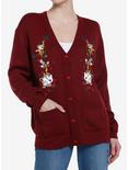 Her Universe Disney Beauty And The Beast Enchanted Objects Girls Cardigan, MULTI, hi-res