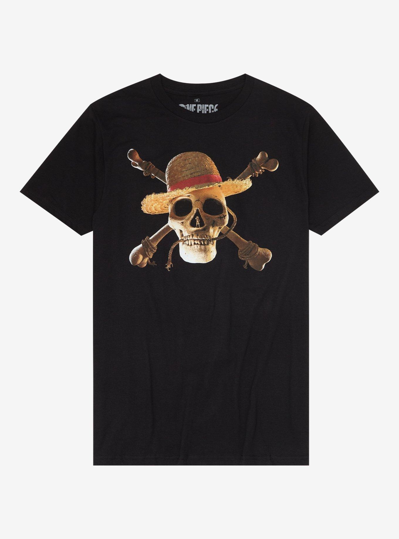 One Piece Straw Hats Live Action Jolly Roger T-Shirt