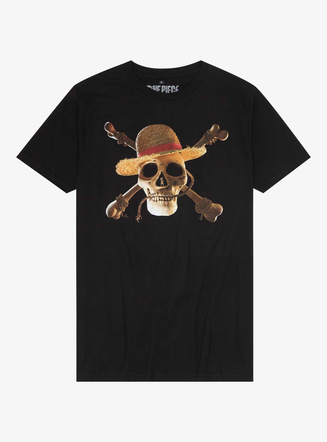 One Piece Straw Hats Live Action Jolly Roger T-Shirt, , hi-res