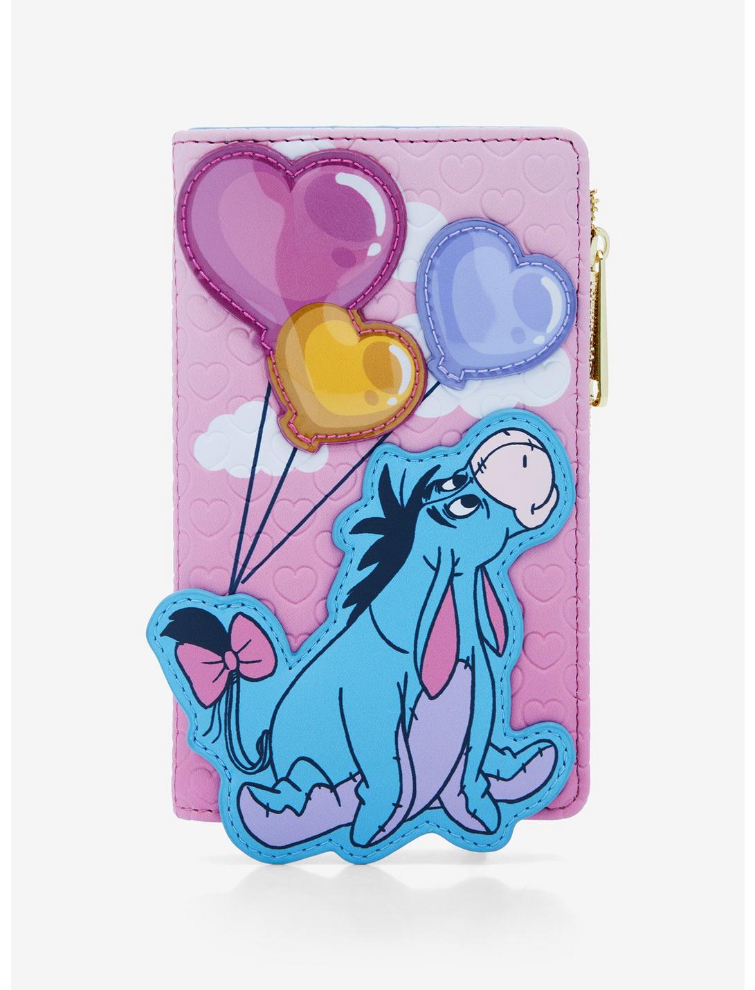 Loungefly Disney Winnie the Pooh Eeyore Heart Balloons Wallet - BoxLunch Exclusive, , hi-res