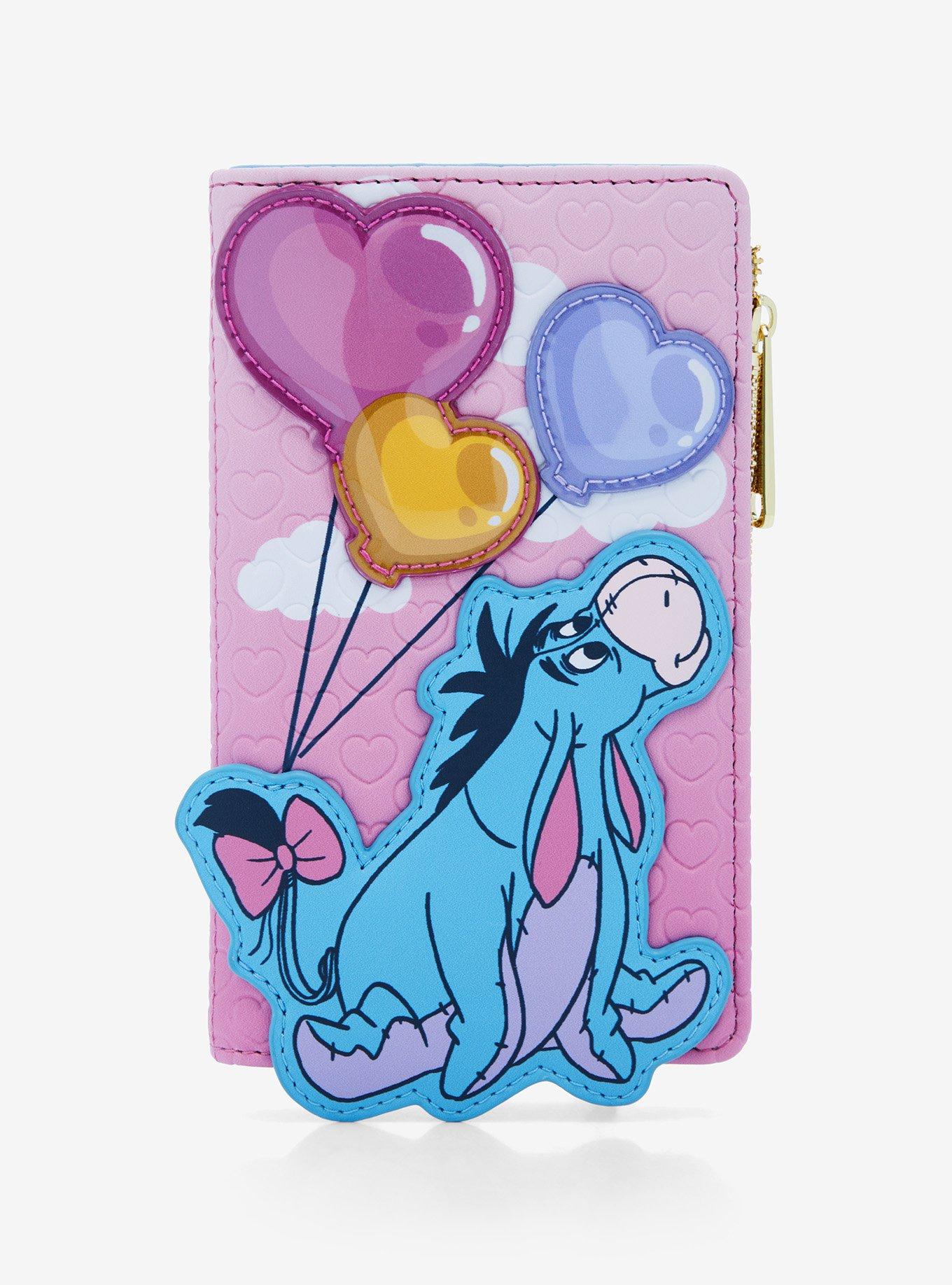 Loungefly Disney Winnie the Pooh Eeyore Heart Balloons Wallet - BoxLunch Exclusive, , hi-res