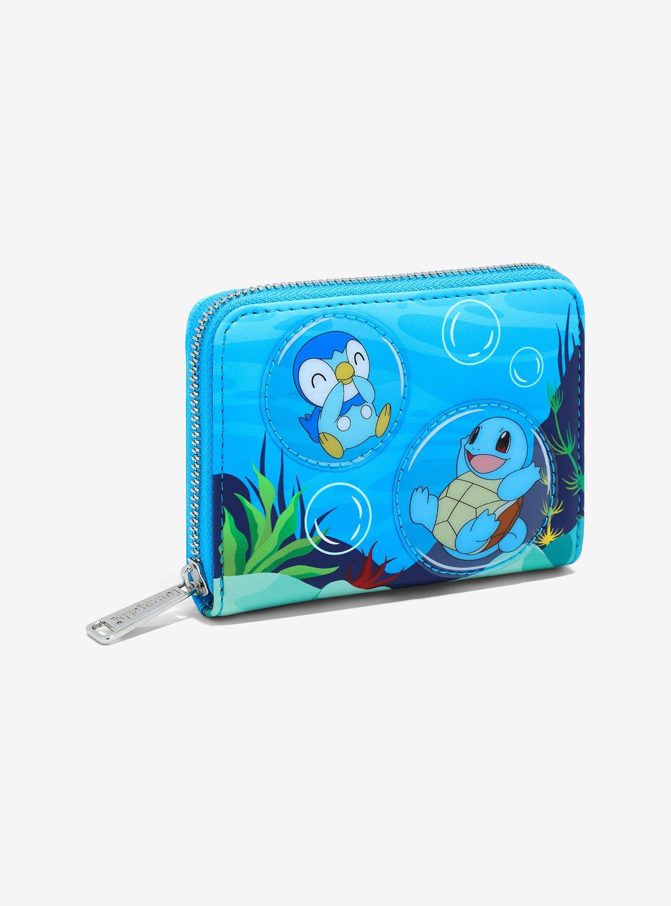 Loungefly Pokémon Water Type Bubbles Small Zippered Wallet - BoxLunch Exclusive