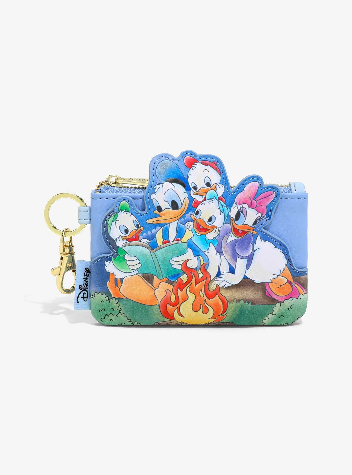 Loungefly Donald and Daisy Family Campfire Coin Purse - BoxLunch Exclusive, , hi-res