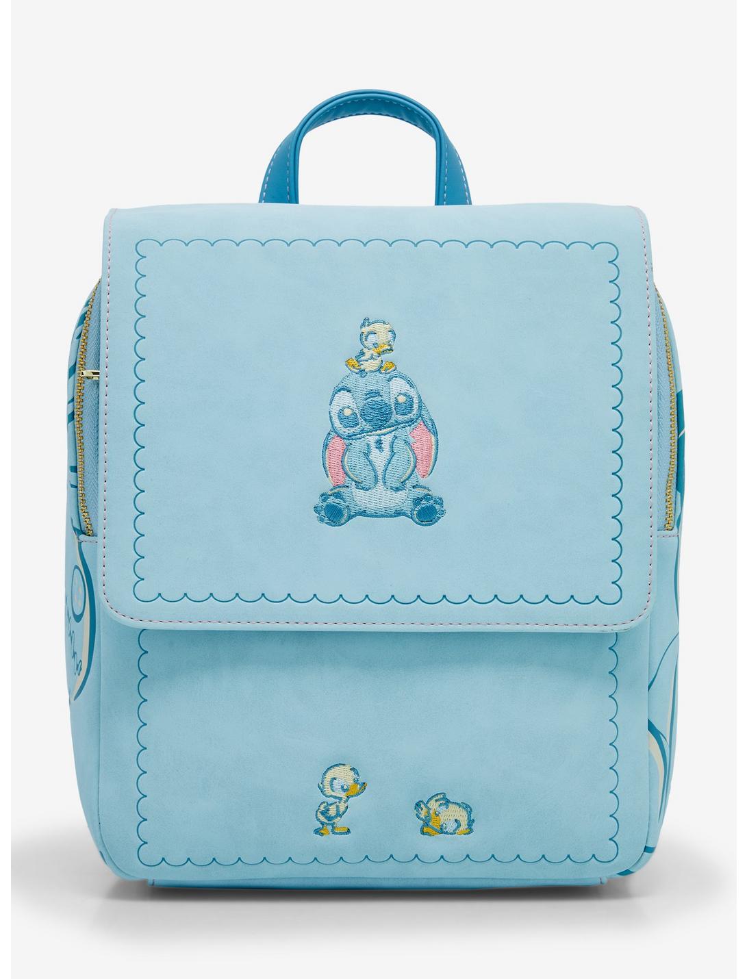 Loungefly Disney Lilo & Stitch Ducklings Buckle Mini Backpack – BoxLunch Exclusive, , hi-res