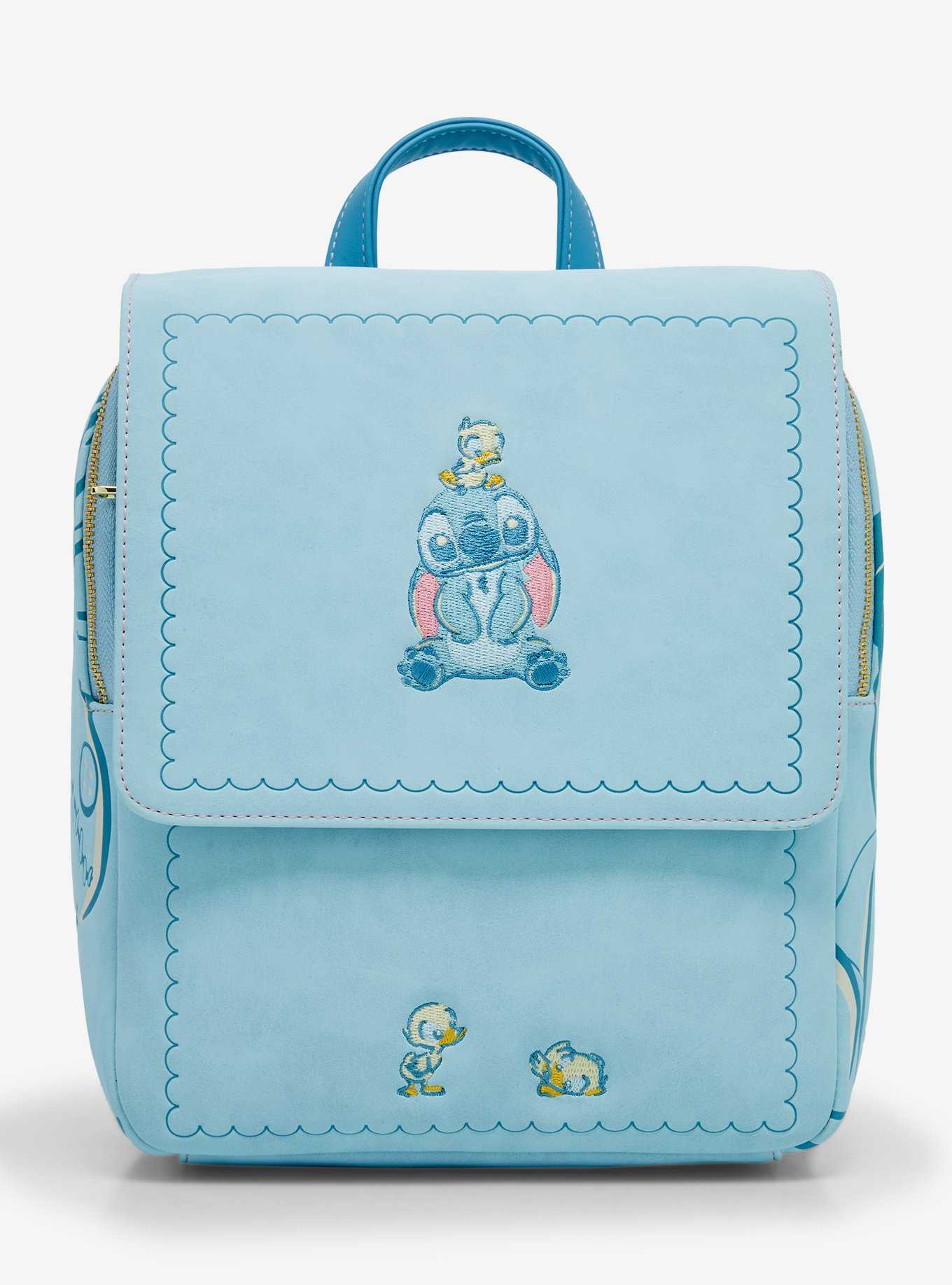 Loungefly Disney Lilo & Stitch Ducklings Buckle Mini Backpack – BoxLunch Exclusive, , hi-res