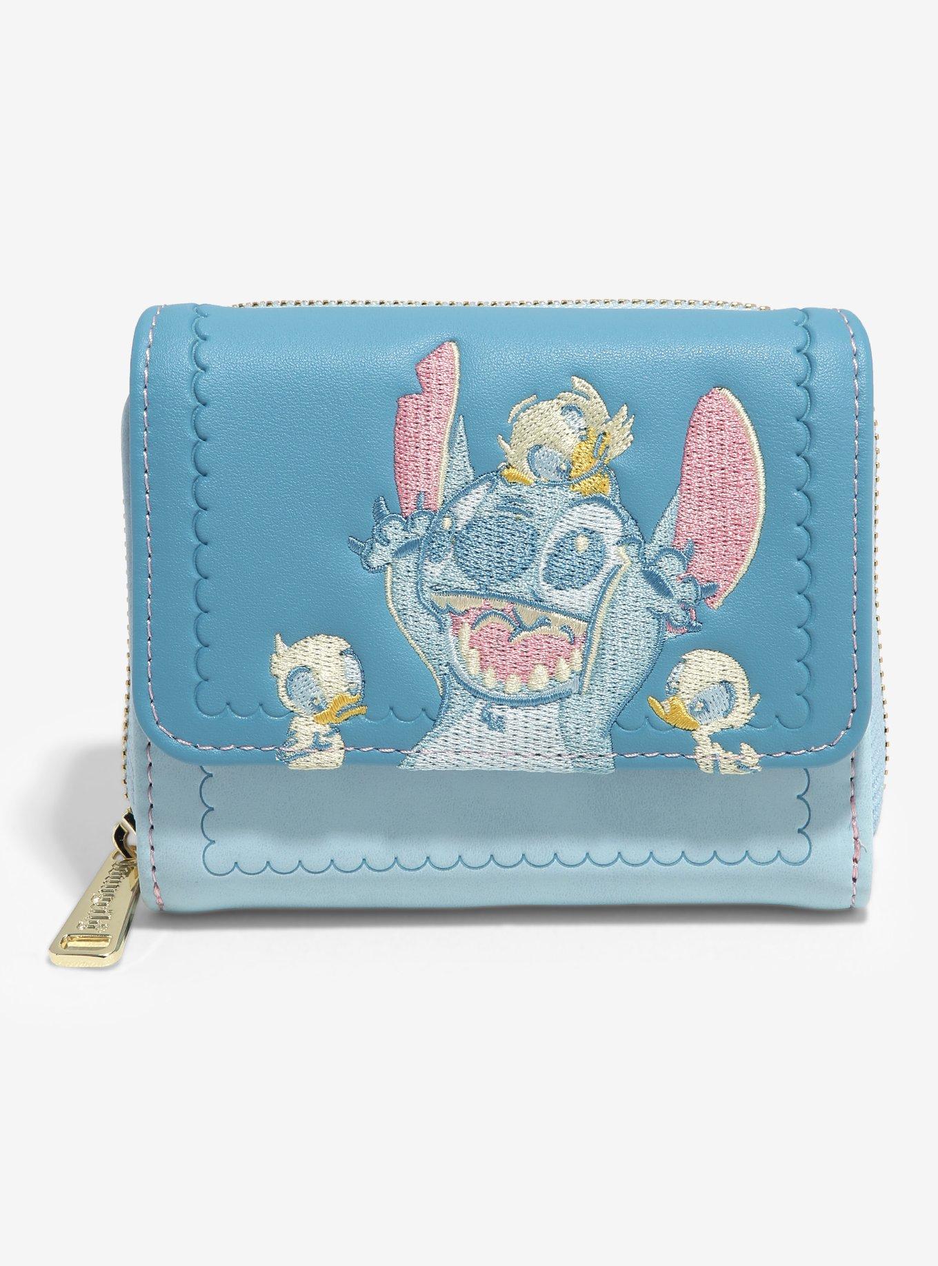 Disney Lilo & Stitch Ducklings Zip Wallet — BoxLunch Exclusive, , hi-res