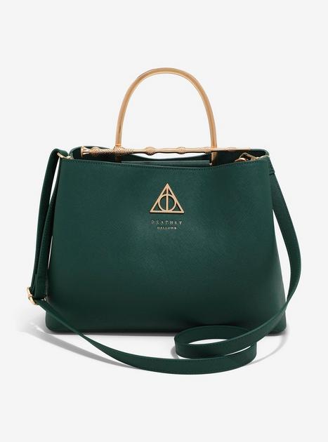 Loungefly Harry Potter Elder Wand Slytherin Handbag - BoxLunch