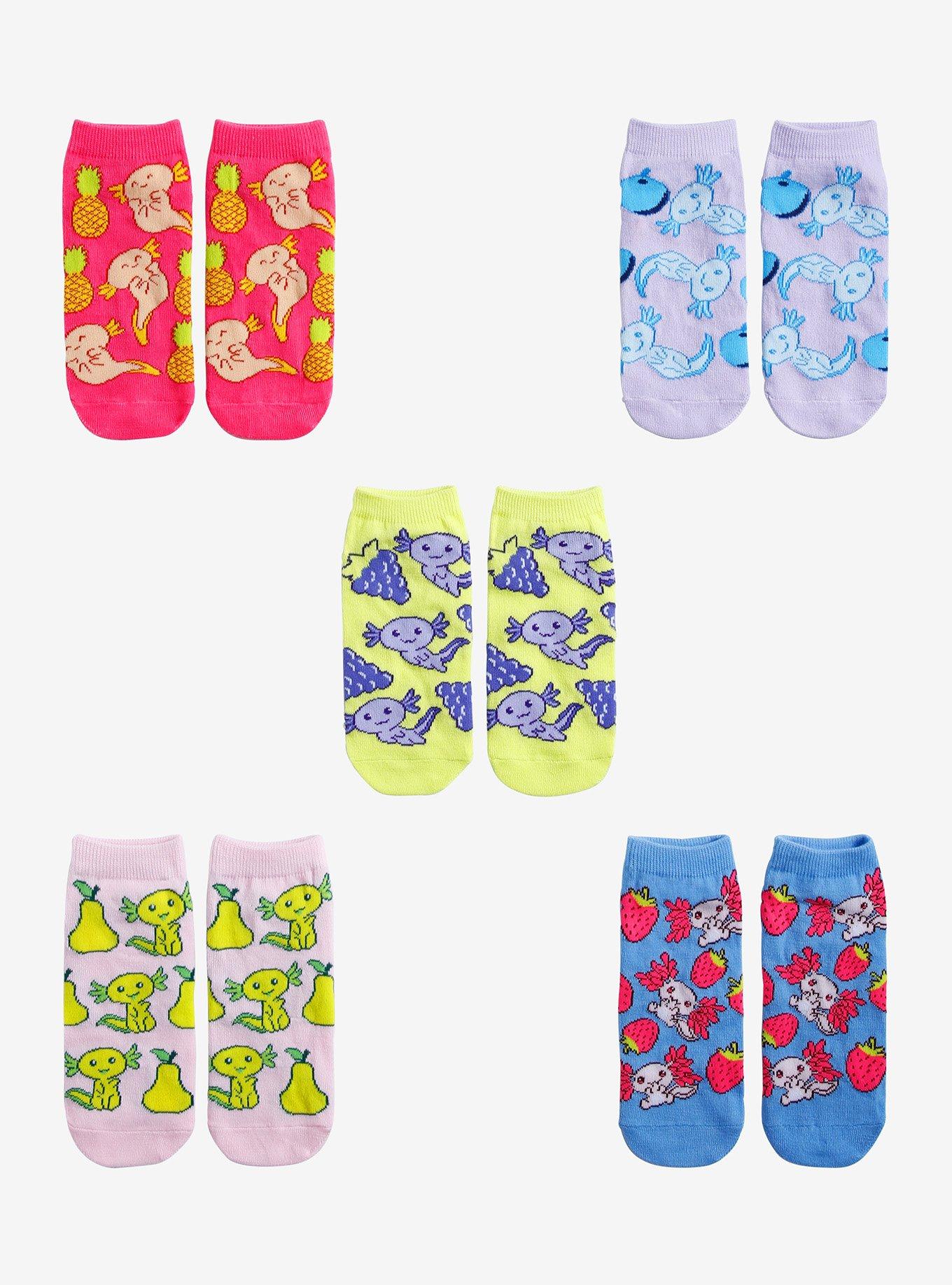  Godzilla 5 Pair Pack Lowcut Socks - Fits Ladies Shoe Size 4-10  (5 Pair) : Clothing, Shoes & Jewelry