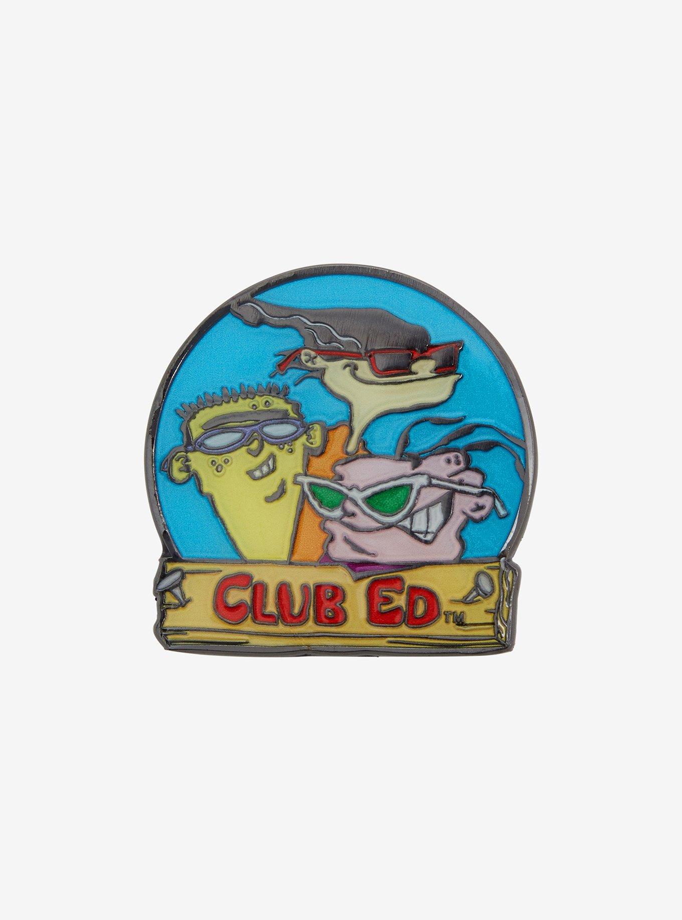 Ed, Edd n Eddy Club Ed Group Portrait Enamel Pin - BoxLunch Exclusive, , hi-res