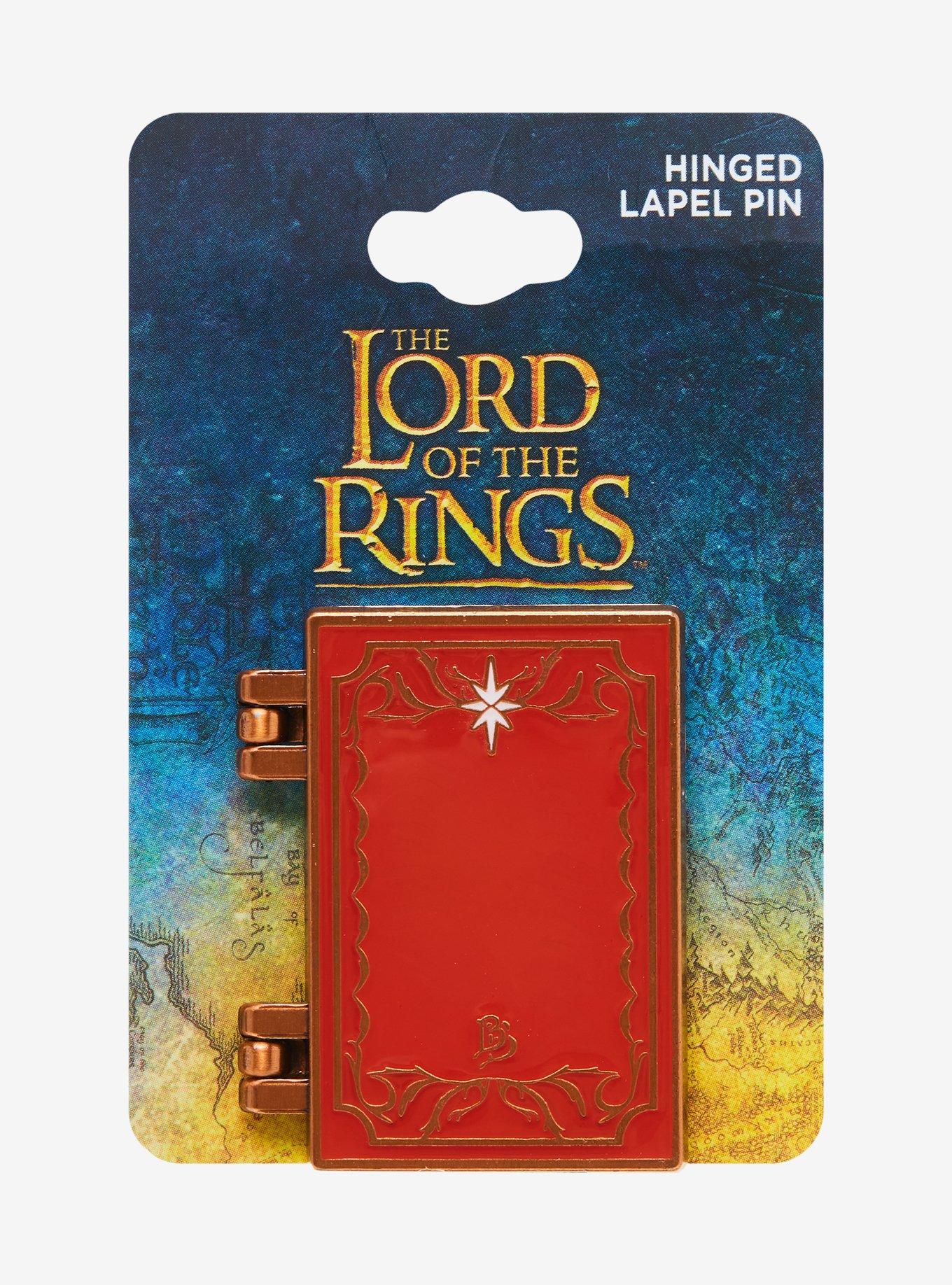 The Lord of the Rings Bilbo Book Enamel Pin - BoxLunch Exclusive , , hi-res