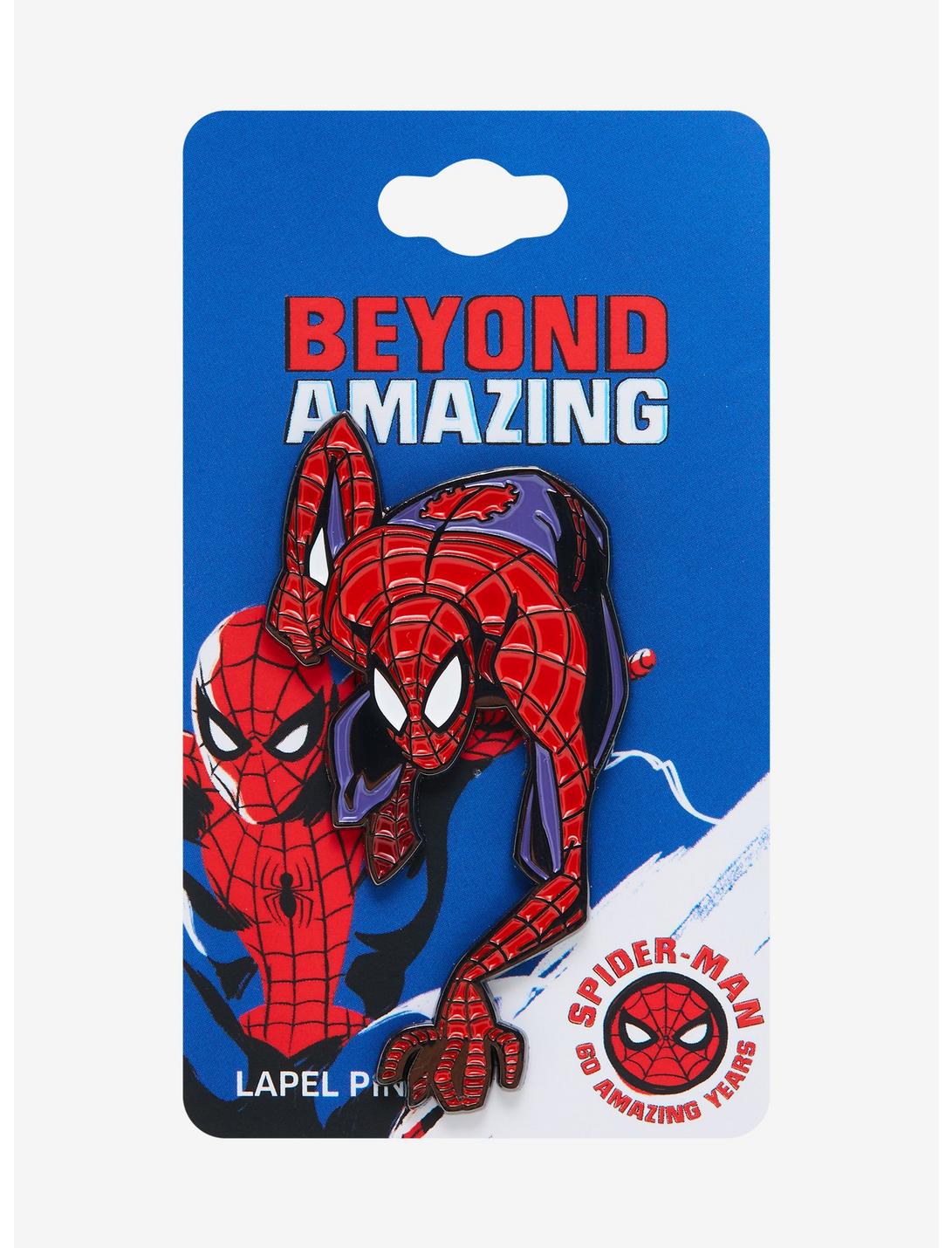 Marvel Spider-Man Beyond Amazing Enamel Pin - BoxLunch Exclusive, , hi-res