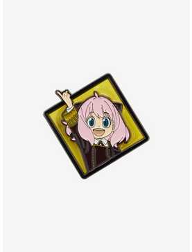 Spy x Family Anya Stained Glass Portrait Enamel Pin - BoxLunch Exclusive, , hi-res
