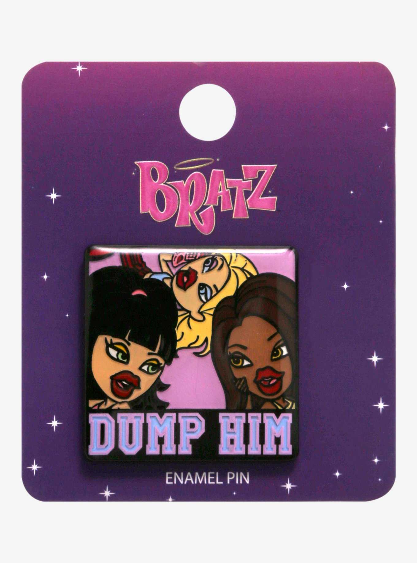 Bratz Dump Him Portrait Pin, , hi-res