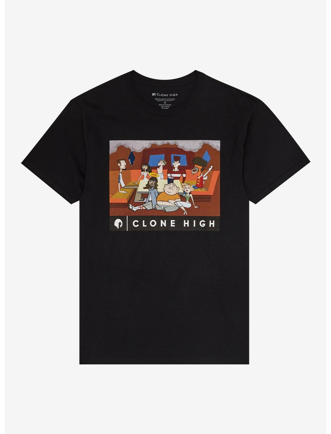 Clone High Characters T-Shirt, BLACK, hi-res