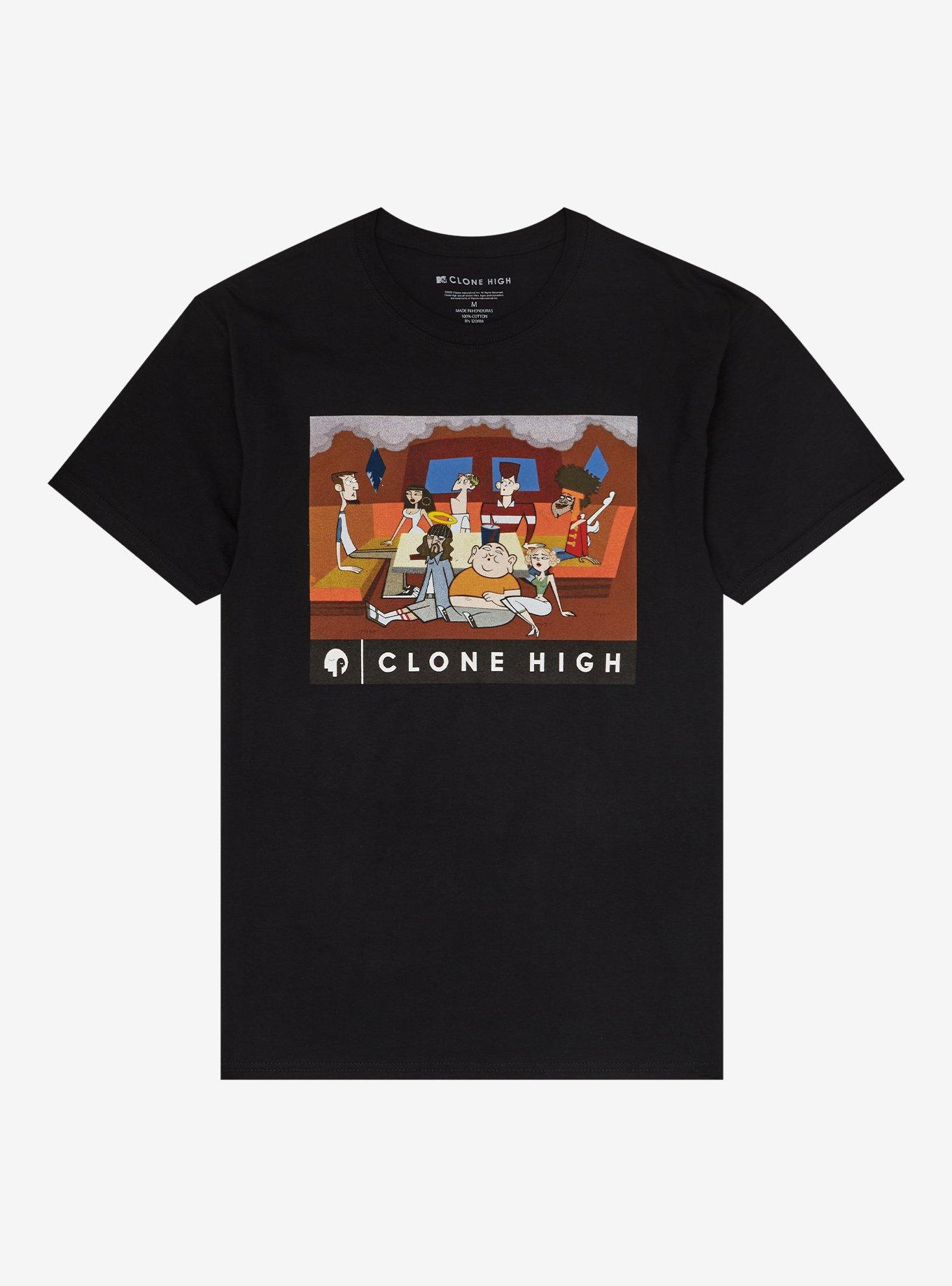 Clone High Characters T-Shirt, BLACK, hi-res